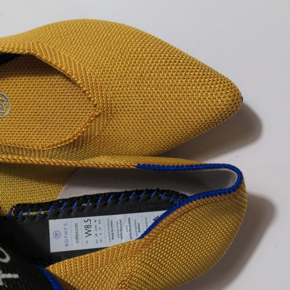 ROTHY'S THE POINT MARIGOLD WOMEN'S FLAT SHOE - Picture 14 of 15